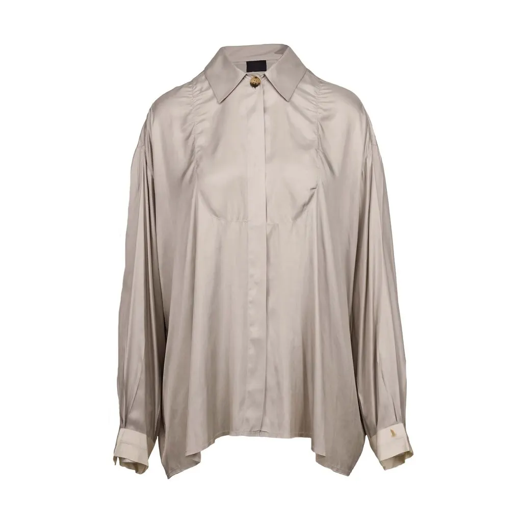 Lanvin Oversized Shirt - '10s Grey Good - Front View