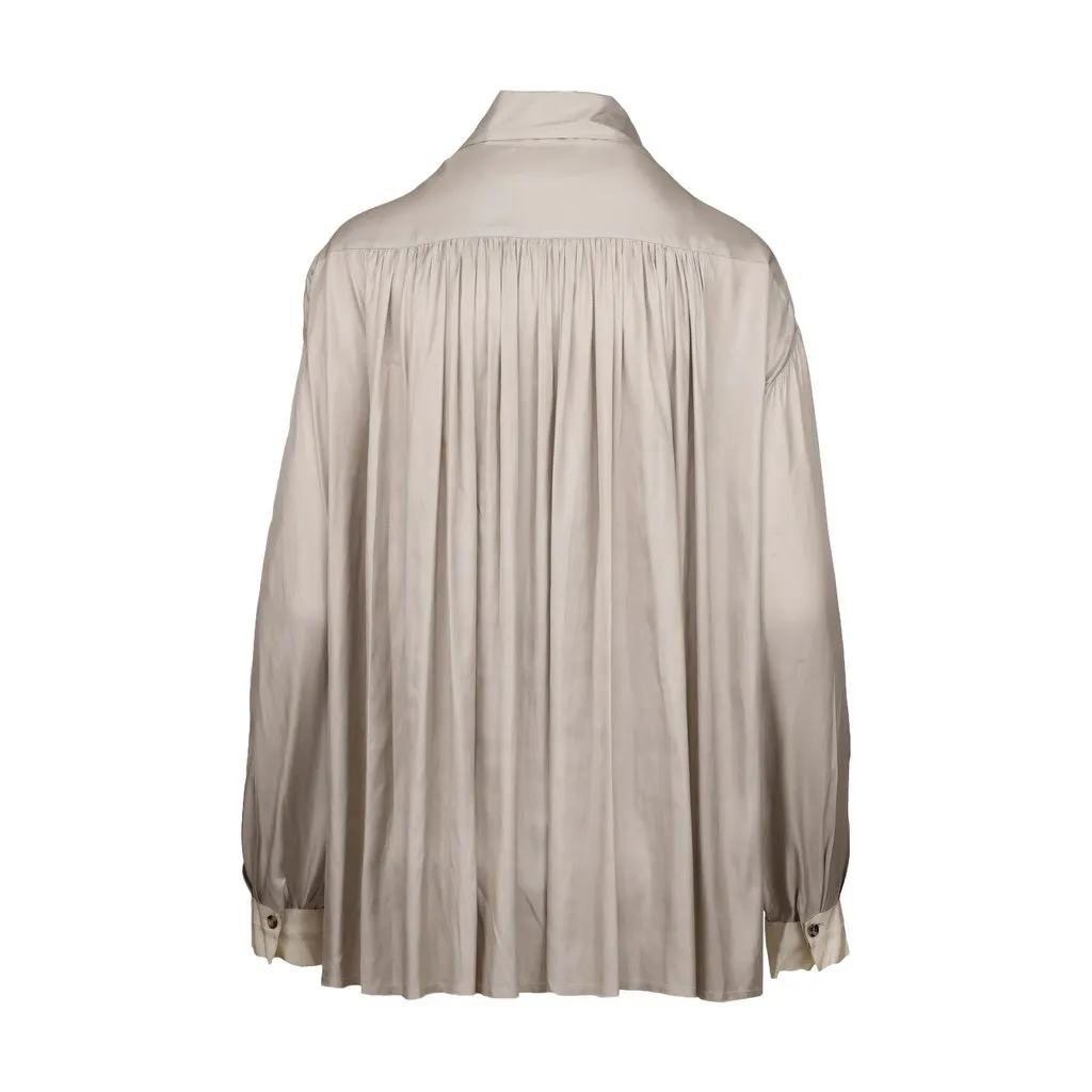 Lanvin Oversized Shirt - '10s Grey Good - Inside View