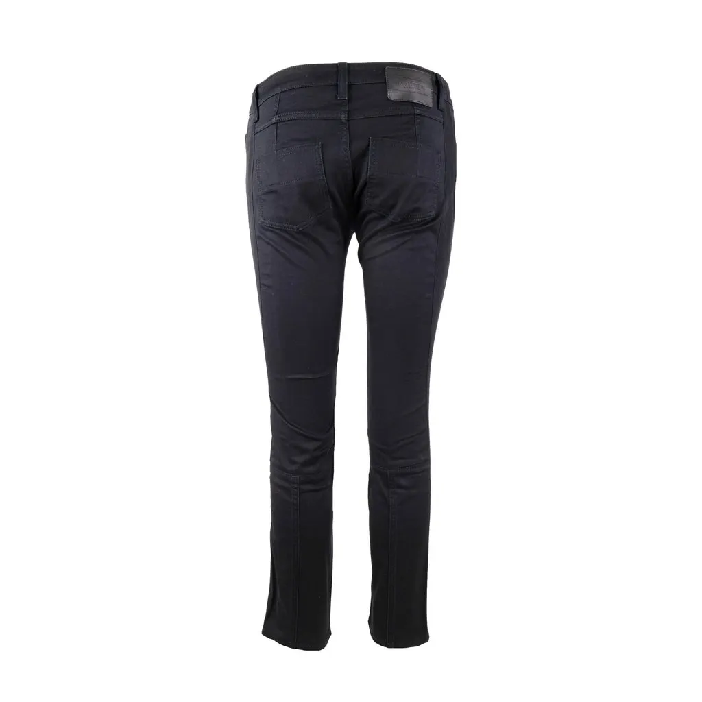 Louis Vuitton Jeans with Black Stripe - '00s Black Good - Back View