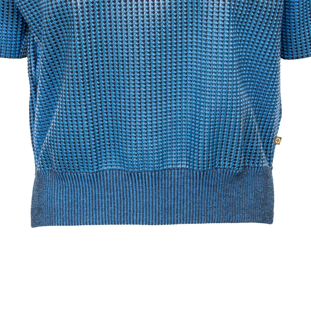 Louis Vuitton V-neck Top - '10s MultiColor Wool Good - Model View