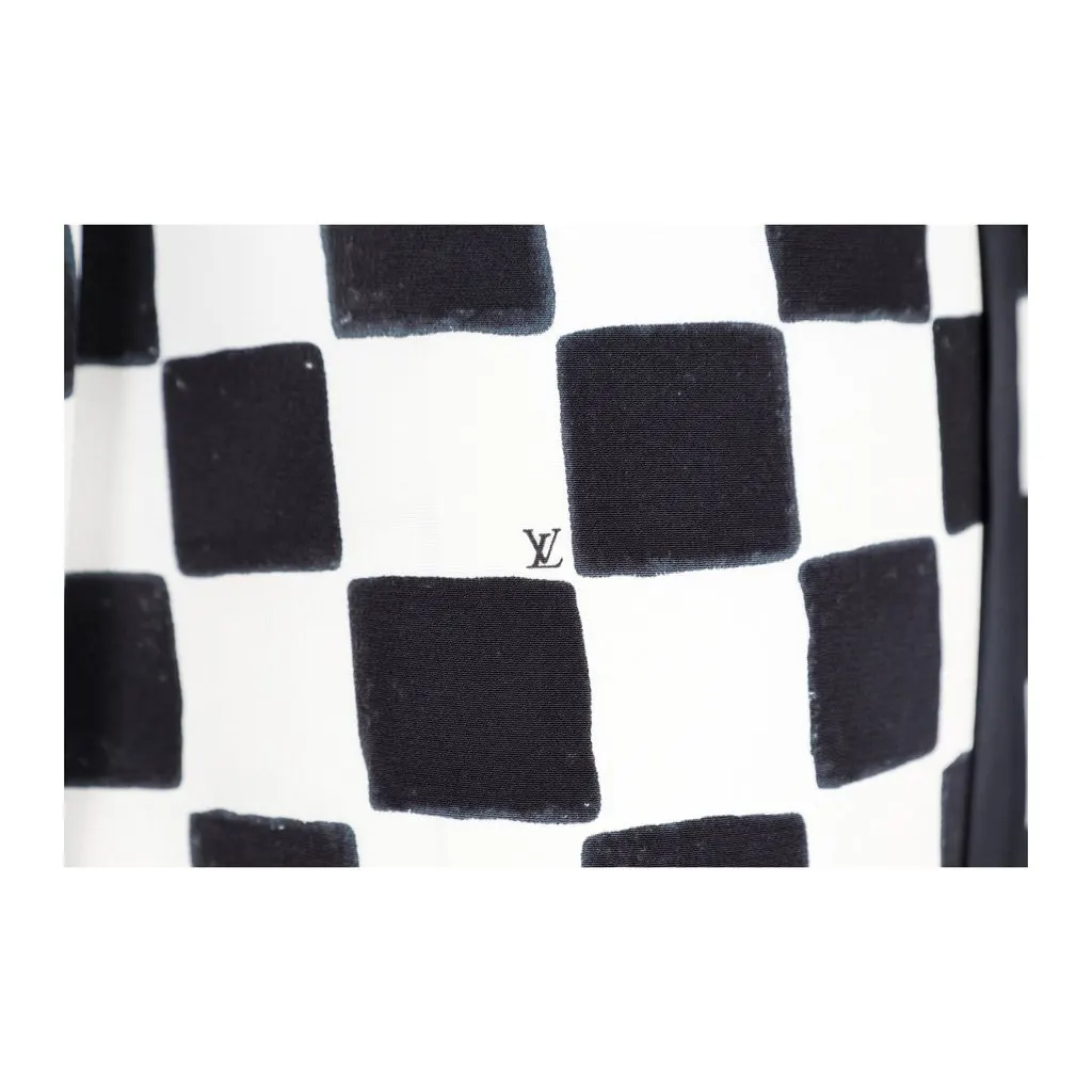 Louis Vuitton Checker and Polka Dots Dress - '10s Black Lace Good - Box View