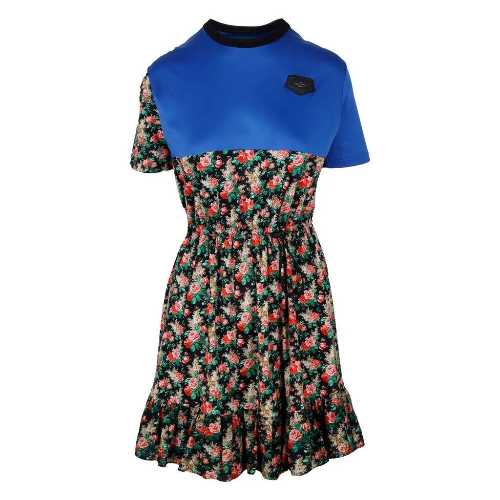 Louis Vuitton Print Tunic Dress - '10s Red Cotton Good - Front View