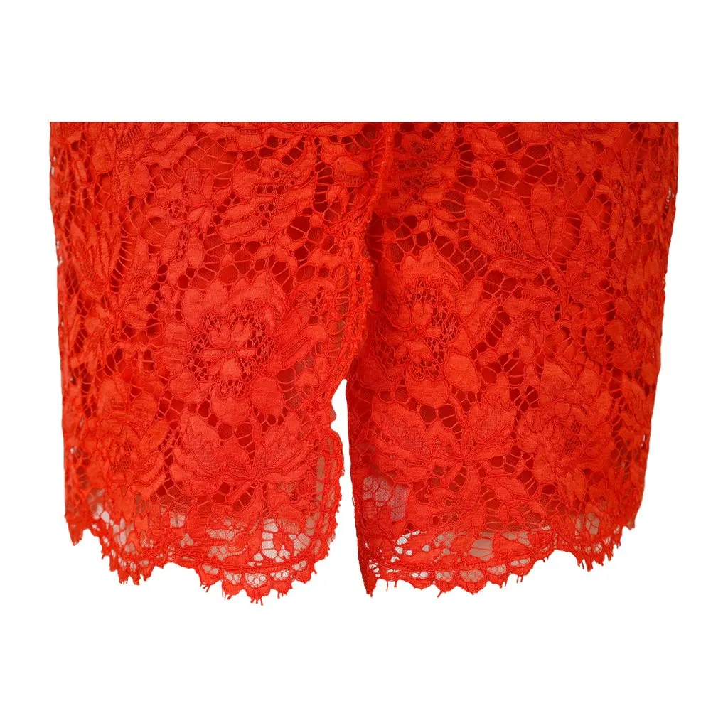 Valentino Lace Midi Dress - '10s Red Lace Good - Box View