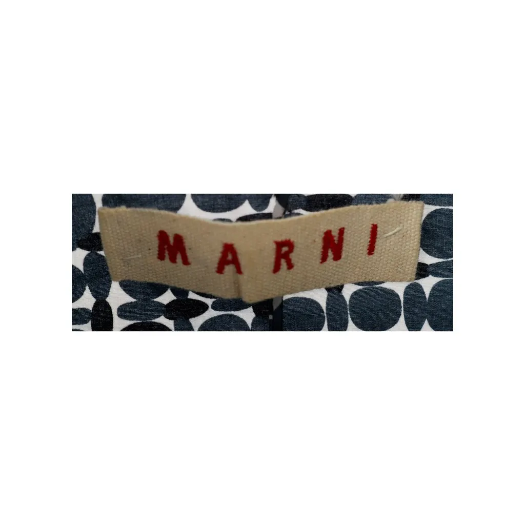 Marni Printed Top - '10s MultiColor Cotton Good - Model View