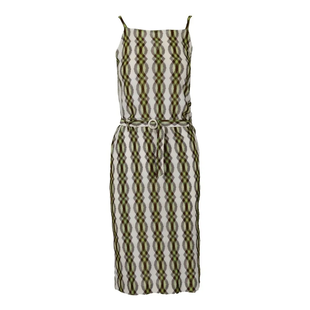 Missoni Wrap Dress - '10s Brown Good - Front View
