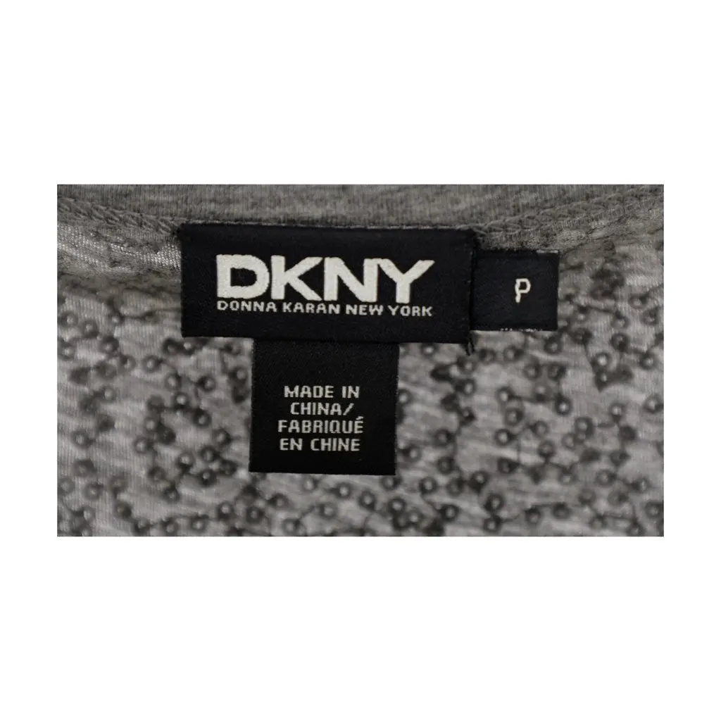 DKNY Sequin T-shirt - '00s Red Cotton Good - Model View