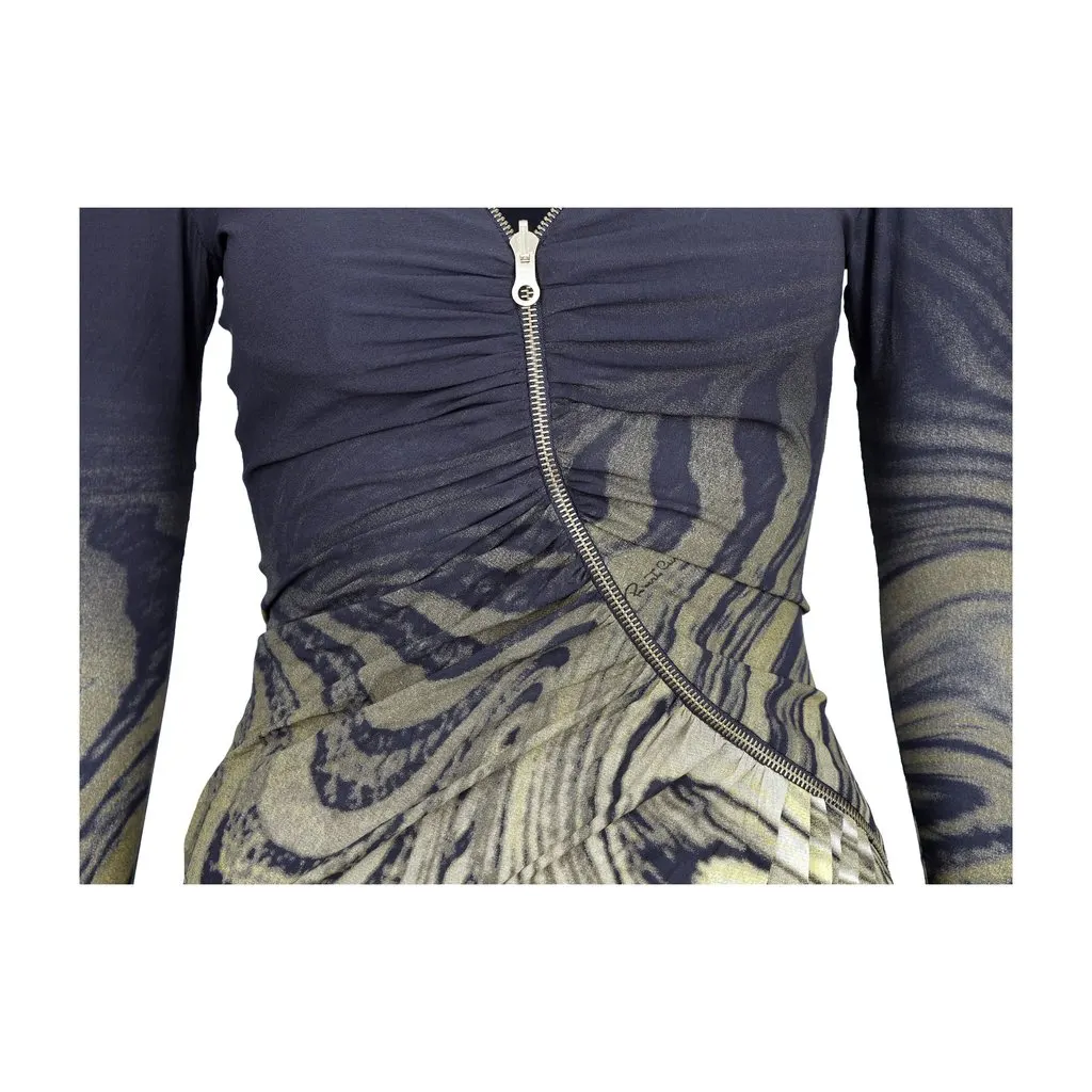 Roberto Cavalli Animalier Print Dress - '00s MultiColor Good - Box View