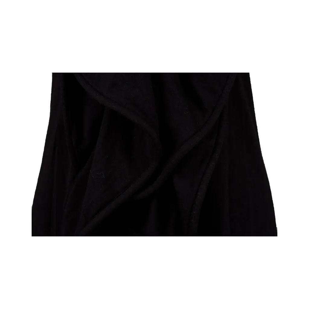 Unsigned Cora Groppo Tank Top with Asymmetric Ruffle - '10s MultiColor Cotton Good - Inside View
