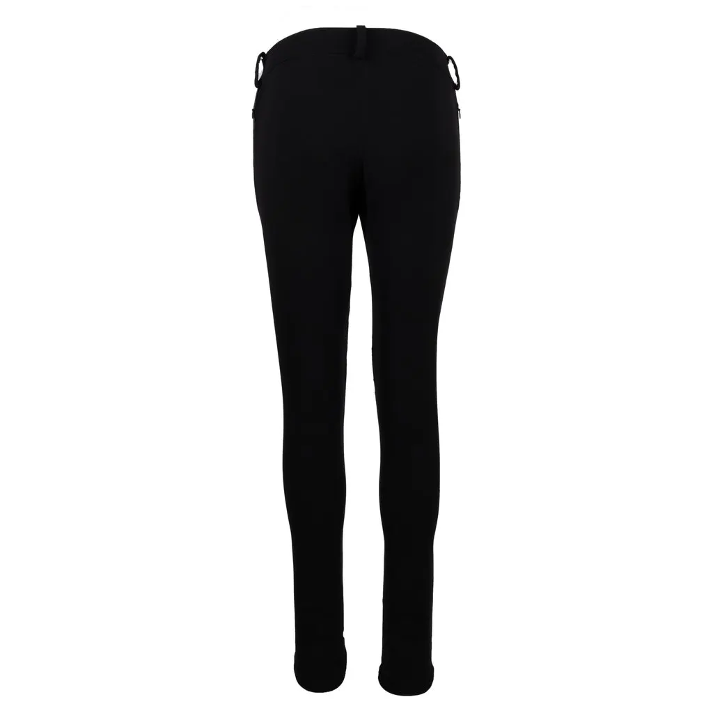Unsigned Distressed Leather Pants - '10s White Leather Good - Inside View