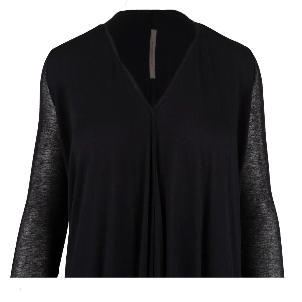 Rick Owens Long Dress - '10s Black Good - Model View