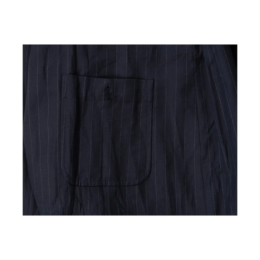 Neil Barrett Pinstripe Blazer - '10s Navy Good - Model View