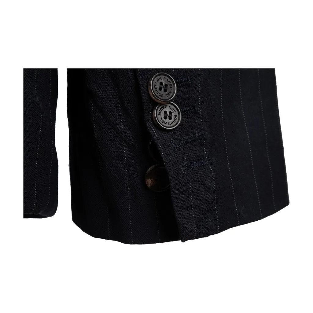 Neil Barrett Pinstripe Blazer - '10s Navy Good - Box View