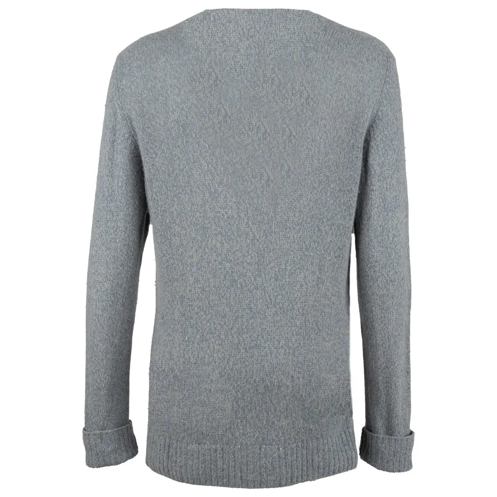 Loro Piana Cashmere Sweater - '10s Grey Wool Good - Back View