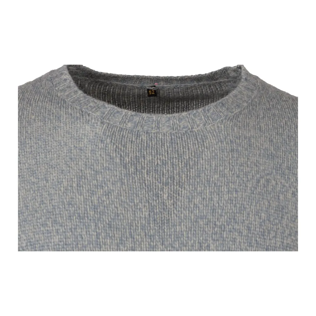 Loro Piana Cashmere Sweater - '10s Grey Wool Good - Inside View