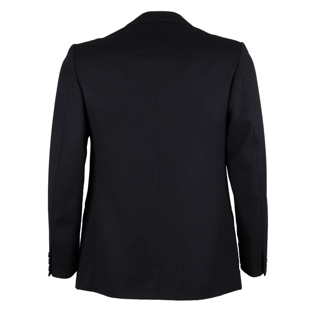 Unsigned Blazer - '10s MultiColor Wool Good - Back View