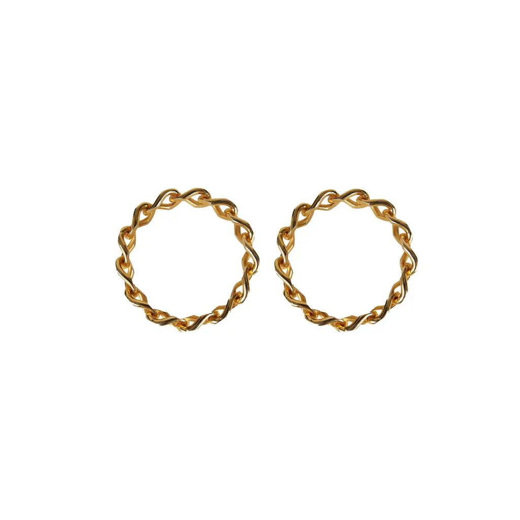 Unsigned Chain Bangles - '00s MultiColor Good - Front View
