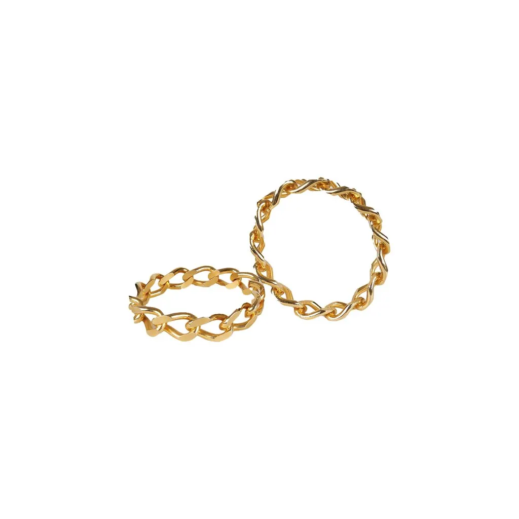 Unsigned Chain Bangles - '00s MultiColor Good - Inside View