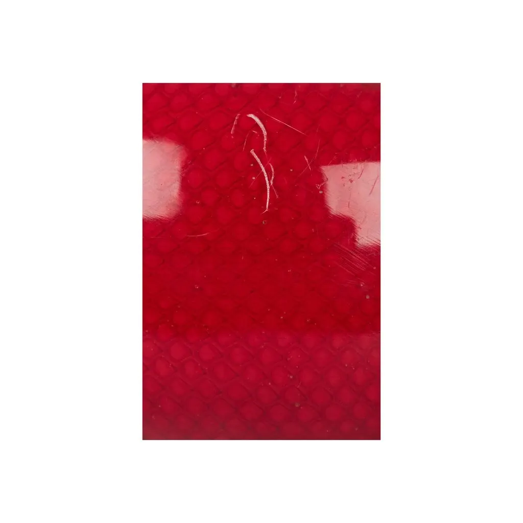 Unsigned Plexiglass Bangle Set - '90s Red Good - Box View