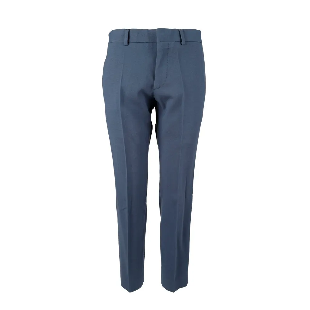 Gucci Blue Suit - '00s Blue Wool Good - Box View
