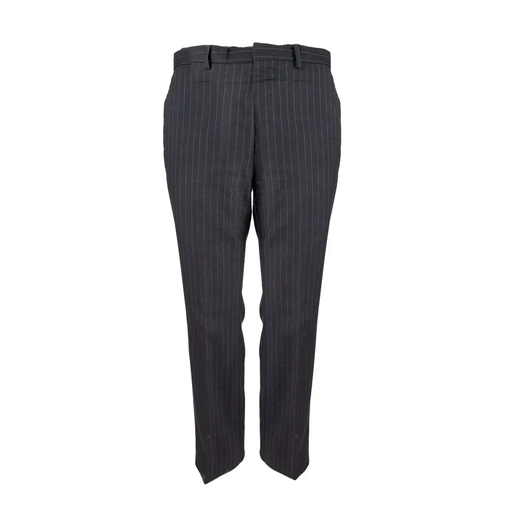 Gucci Pinstripe Suit - '00s Grey Wool Good - Box View