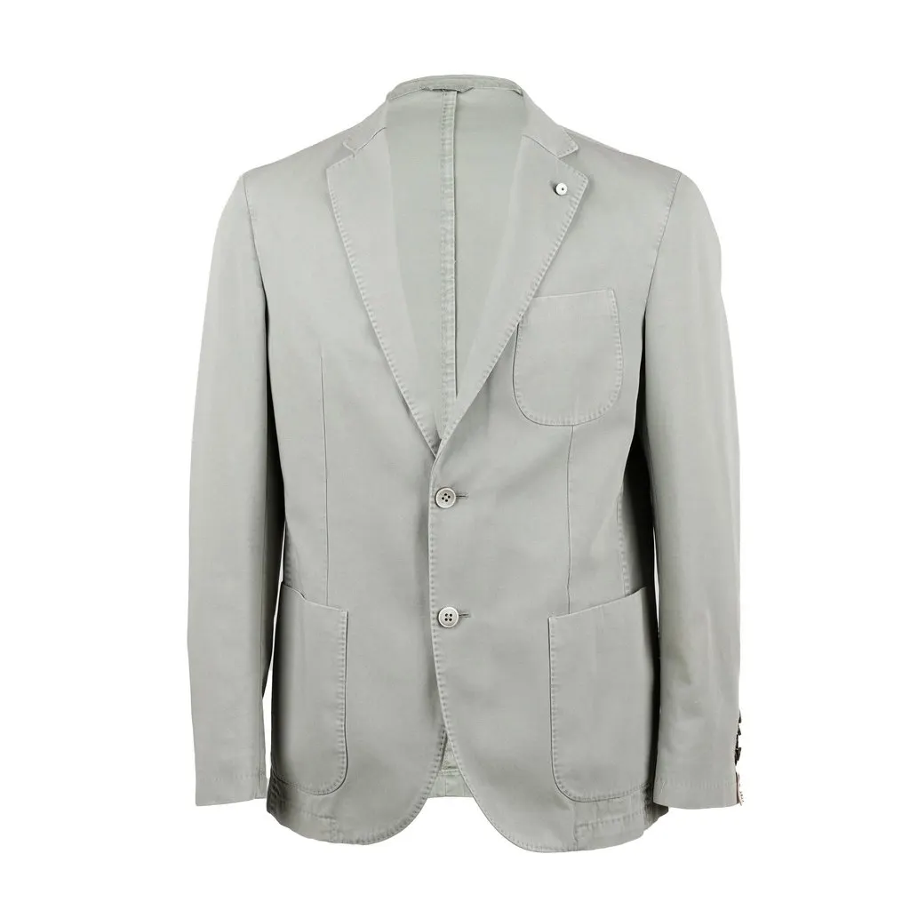Unsigned L.B.M. 1911 Cotton Blazer - '00s Red Cotton Good - Front View
