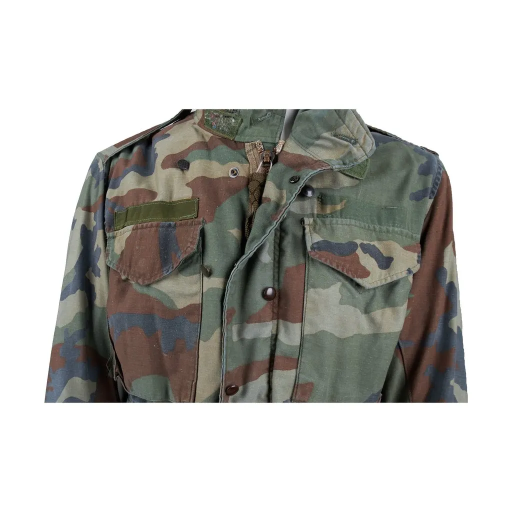 Unsigned Camouflage Jacket - '00s Red Good - Inside View