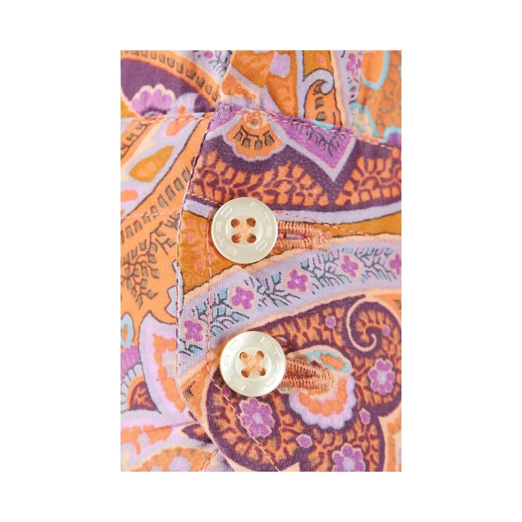 Etro Paisley Printed Shirt - '10s MultiColor Cotton Good - Model View