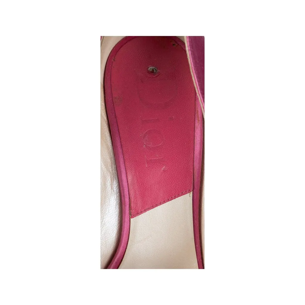 Dior Peep-Toe Pumps - '10s Red Satin Good - Box View
