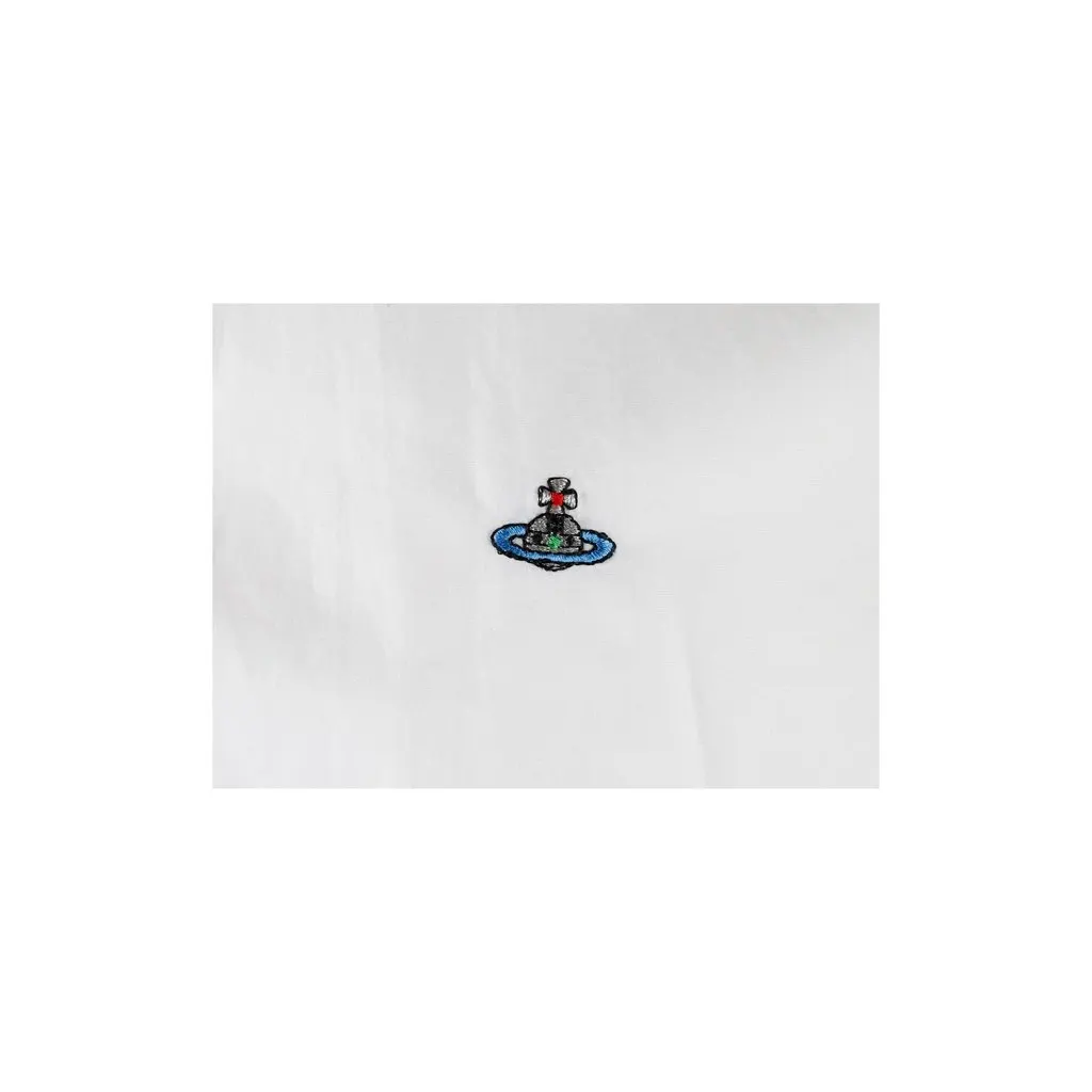 Vivienne Westwood Classic White Shirt - '10s White Cotton Good - Inside View
