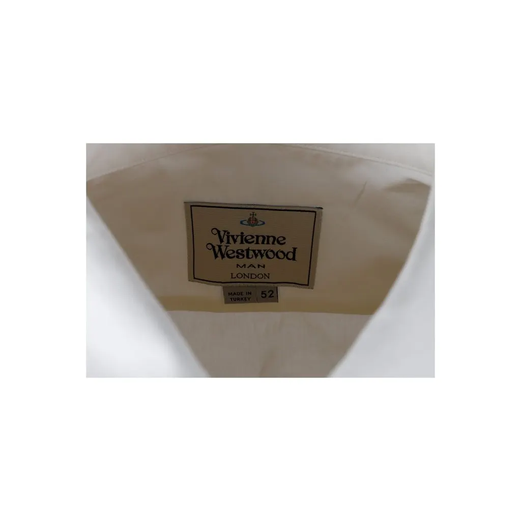 Vivienne Westwood Classic White Shirt - '10s White Cotton Good - Box View