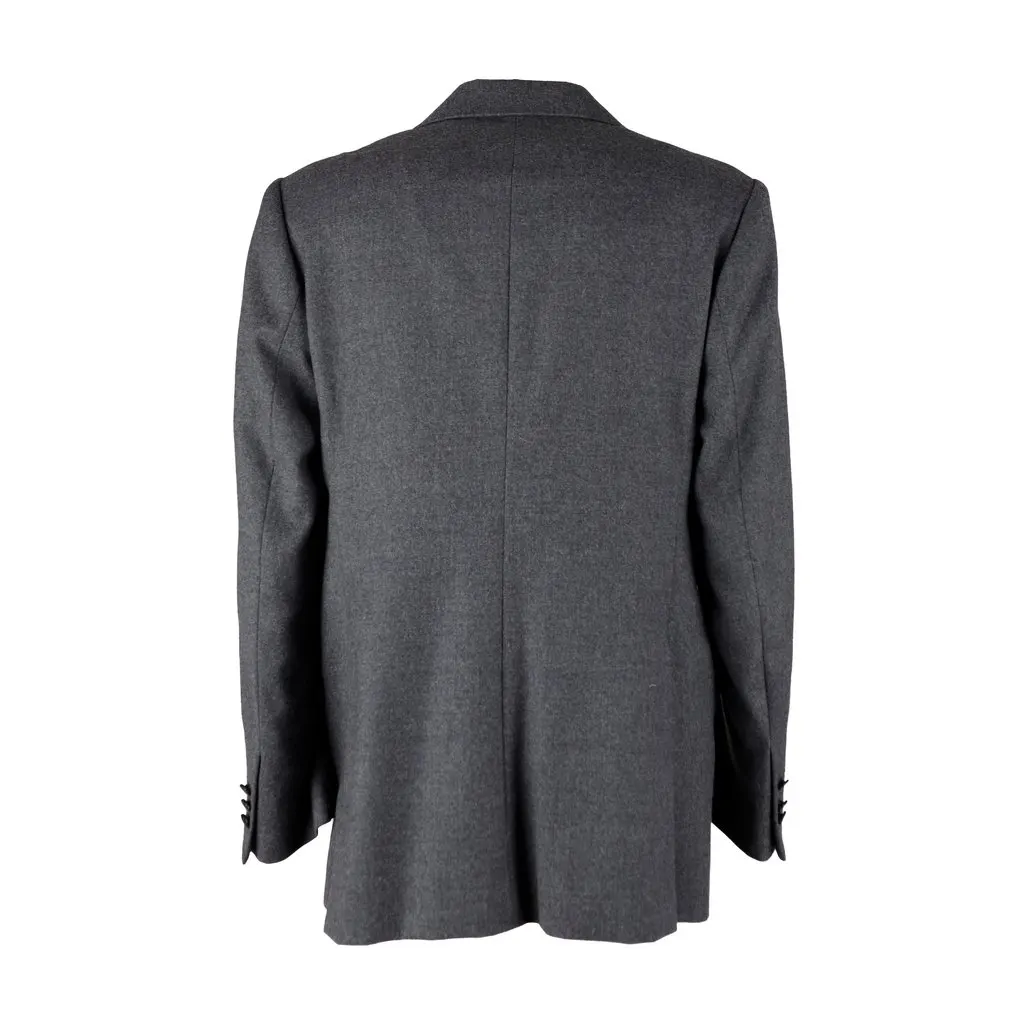 Vivienne Westwood Wool Suit - '00s Grey Wool Good - Model View
