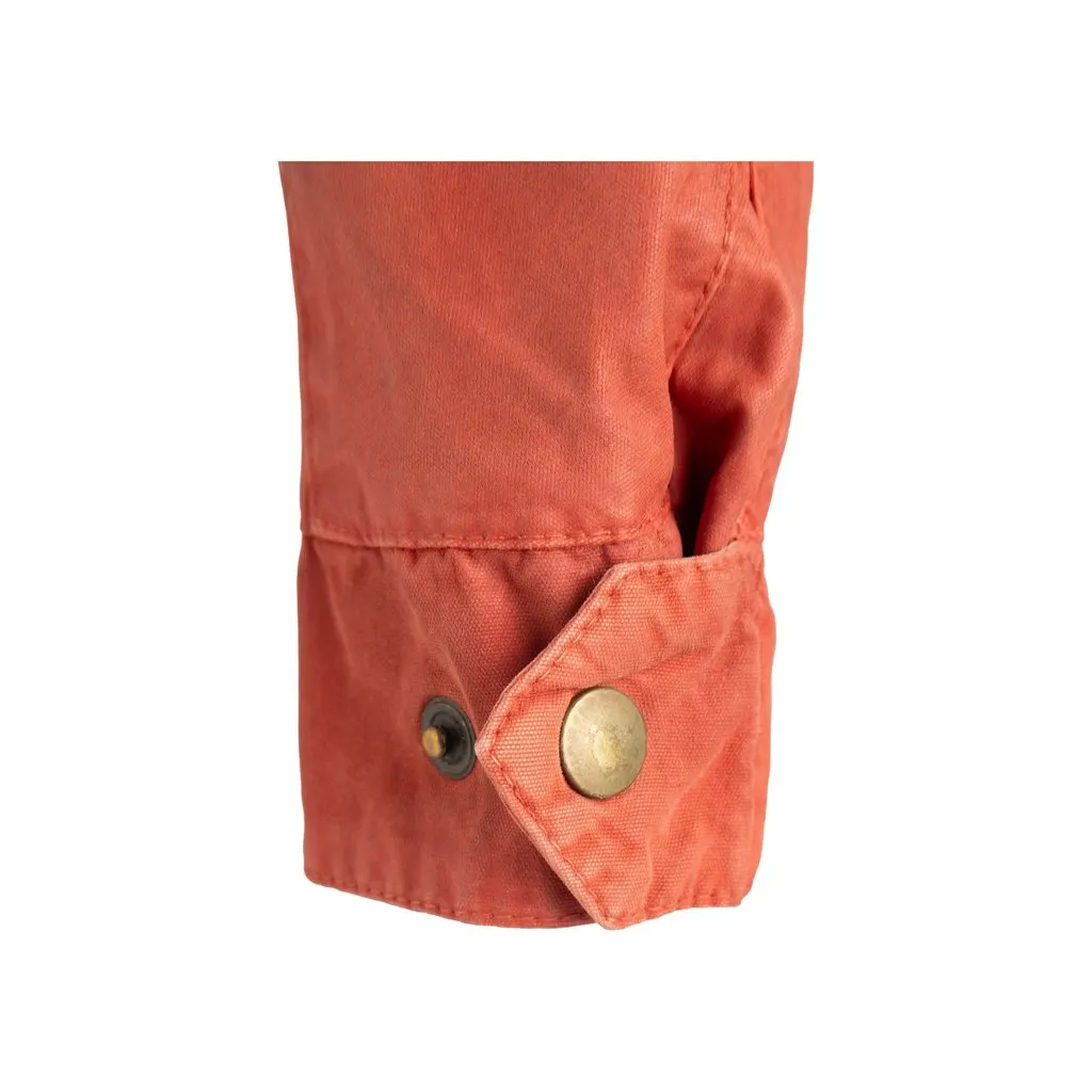 Belstaff Wax Coated Cotton Jacket - '00s Red Cotton Good - Box View