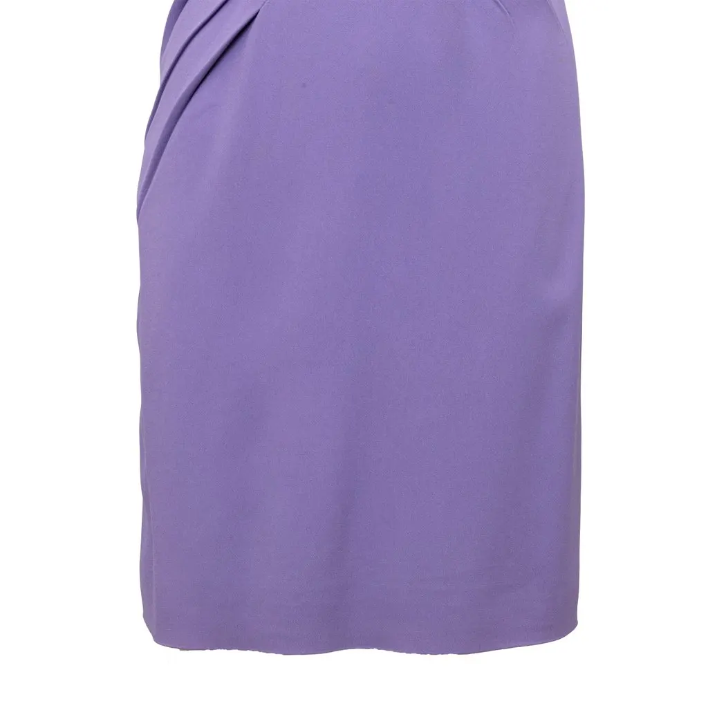 Valentino Neck Dress - '10s Red Good - Model View