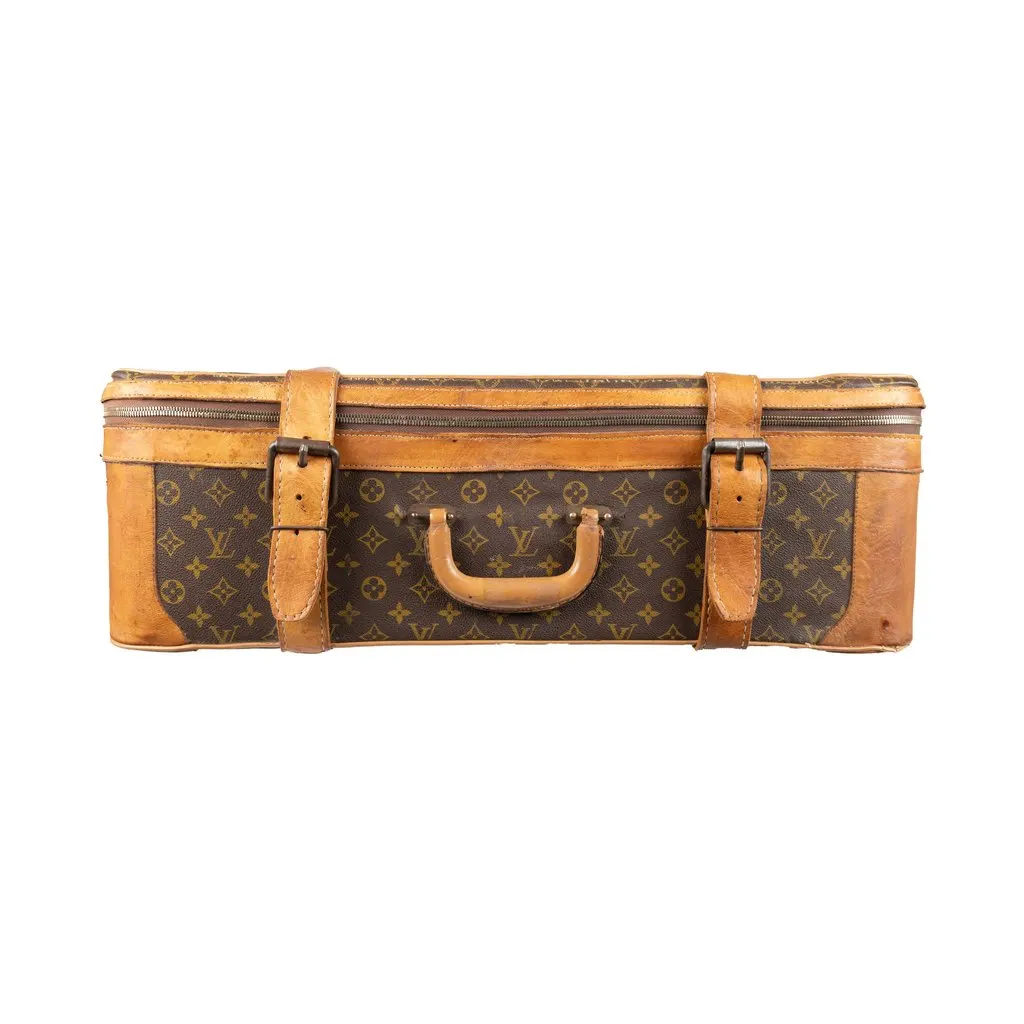 Louis Vuitton Monogram Stratos 60 Travel Bag - '80s White Canvas Good - Inside View