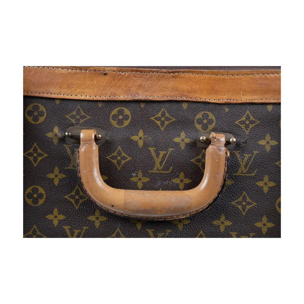Louis Vuitton Monogram Stratos 60 Travel Bag - '80s White Canvas Good - Box View