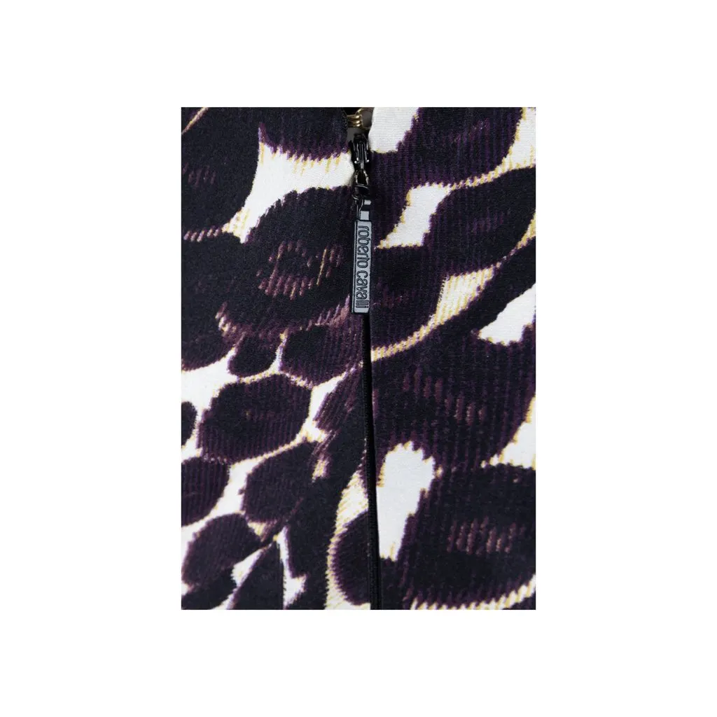 Roberto Cavalli Animal Print Long Dress - '00s MultiColor Good - Box View