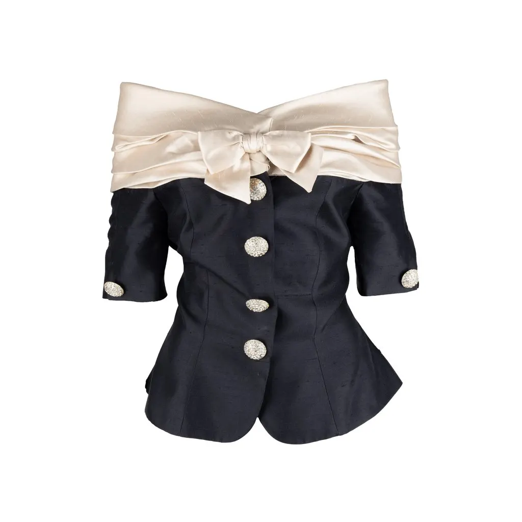 Christian Lacroix and Skirt Set - '90s White Good - Inside View