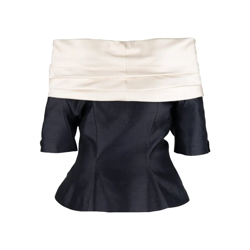 Christian Lacroix and Skirt Set - '90s White Good - Model View