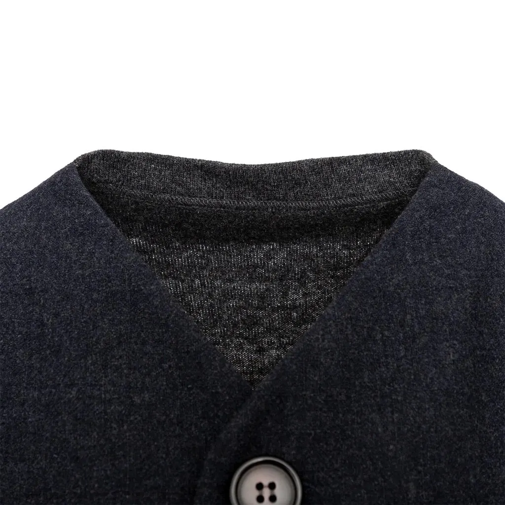 Dolce & Gabbana Wool Vest - '10s Grey Wool Good - Inside View