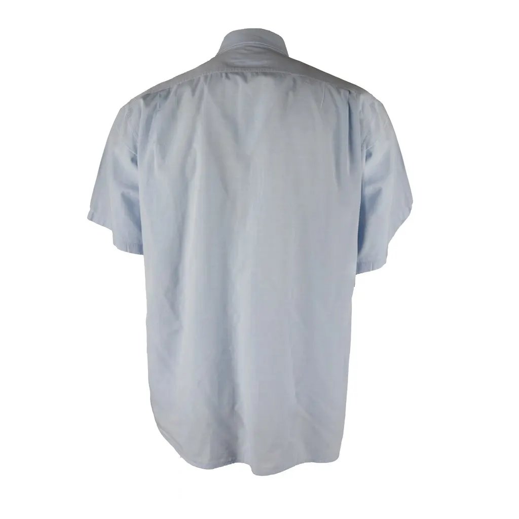 Pierre Cardin Casual Shirt - '10s Red Cotton Good - Back View