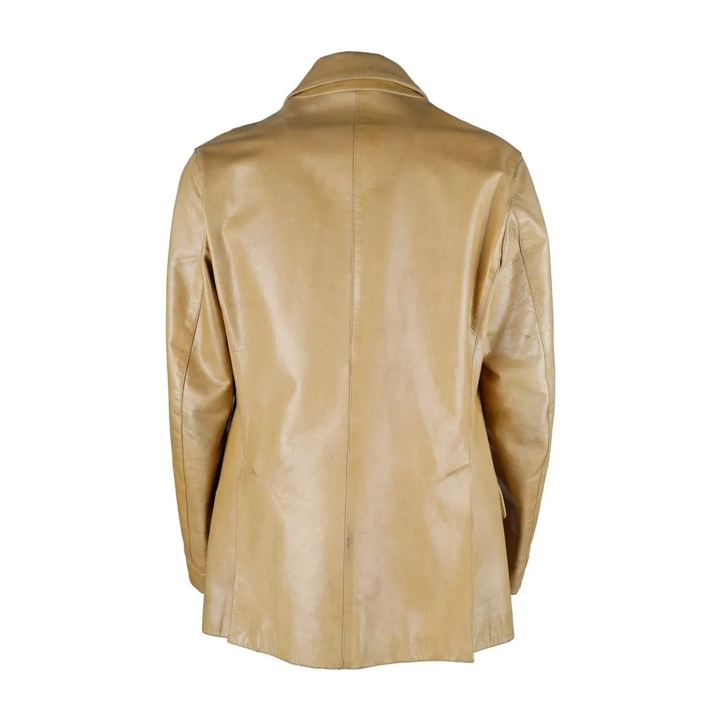 Unsigned Eral55 Leather Jacket - '10s MultiColor Leather Good - Back View