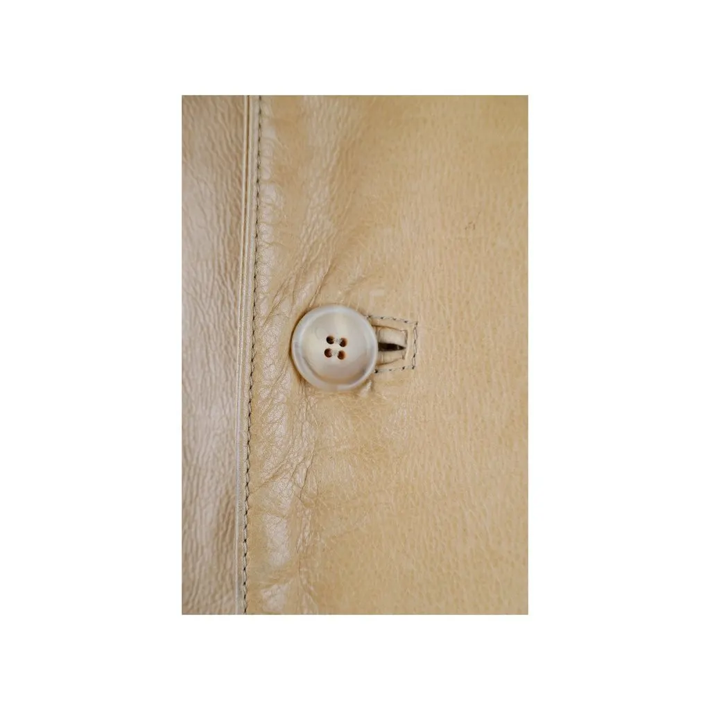 Unsigned Eral55 Leather Jacket - '10s MultiColor Leather Good - Model View