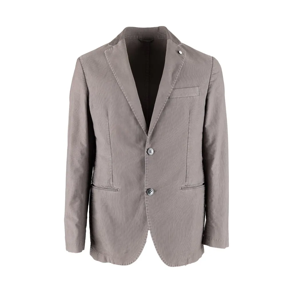 Unsigned L.B.M. 1911 Gabardine Suit - '10s Red Cotton Good - Inside View
