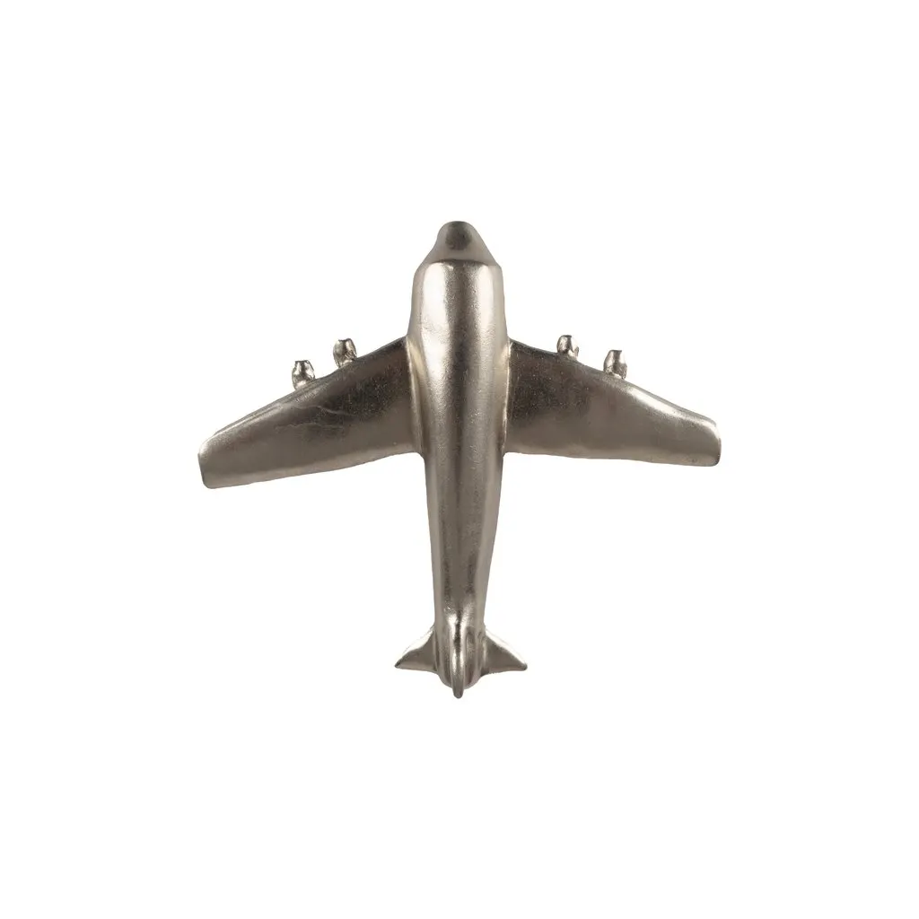 Krizia Airplane Brooch Red Good - Back View