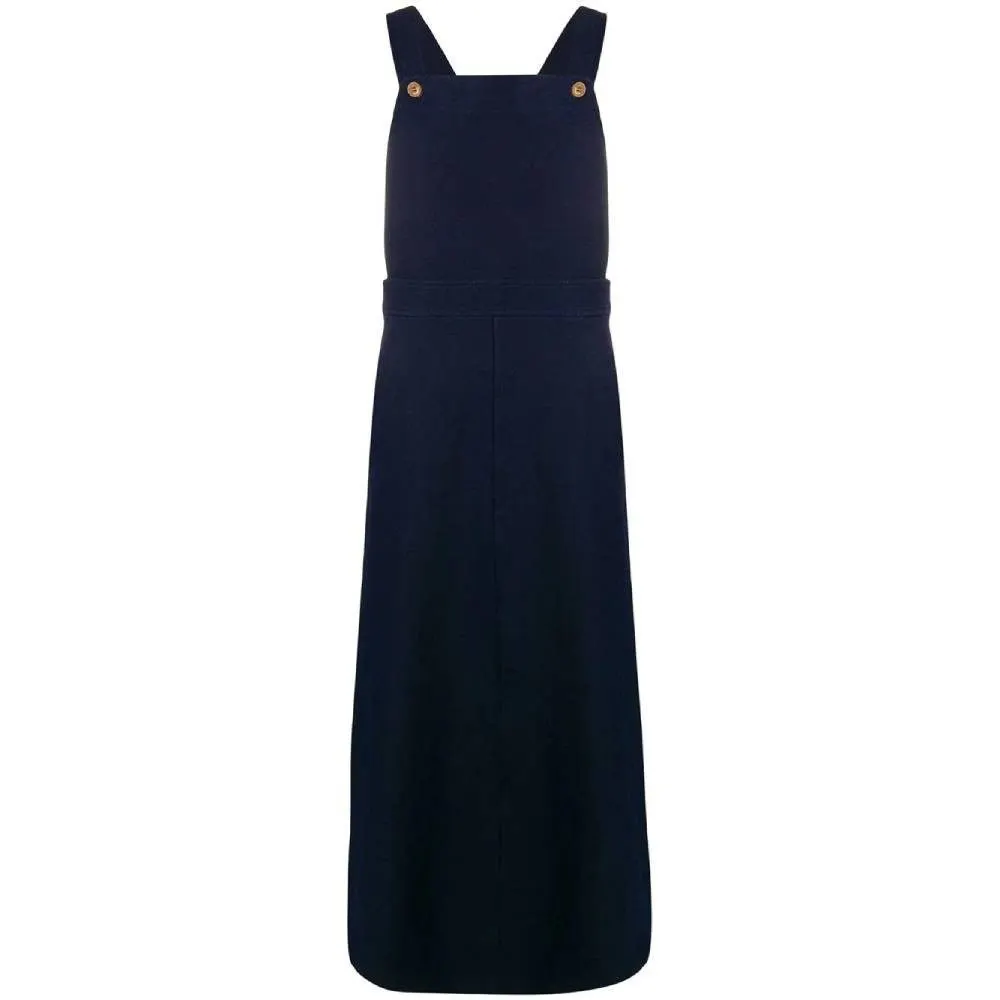 Comme Des Garçons Blue Midi Dress - '00s Blue Good - Front View