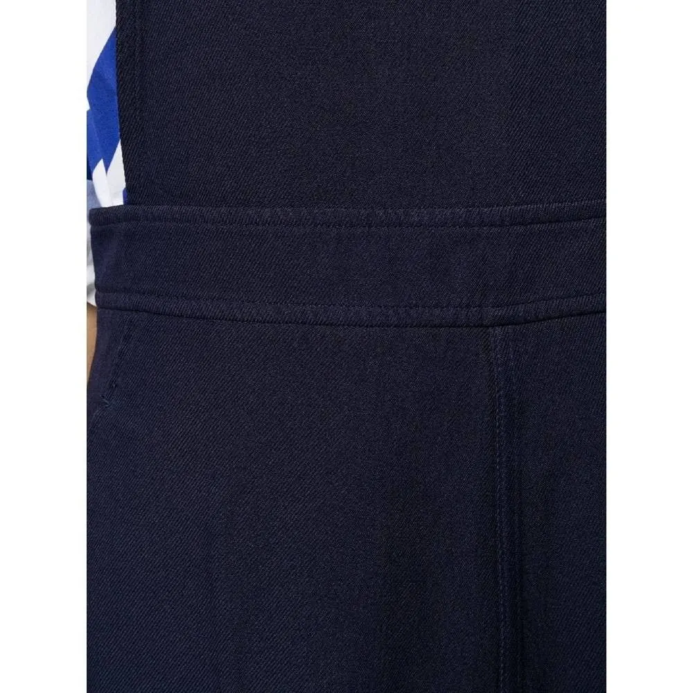 Comme Des Garçons Blue Midi Dress - '00s Blue Good - Model View