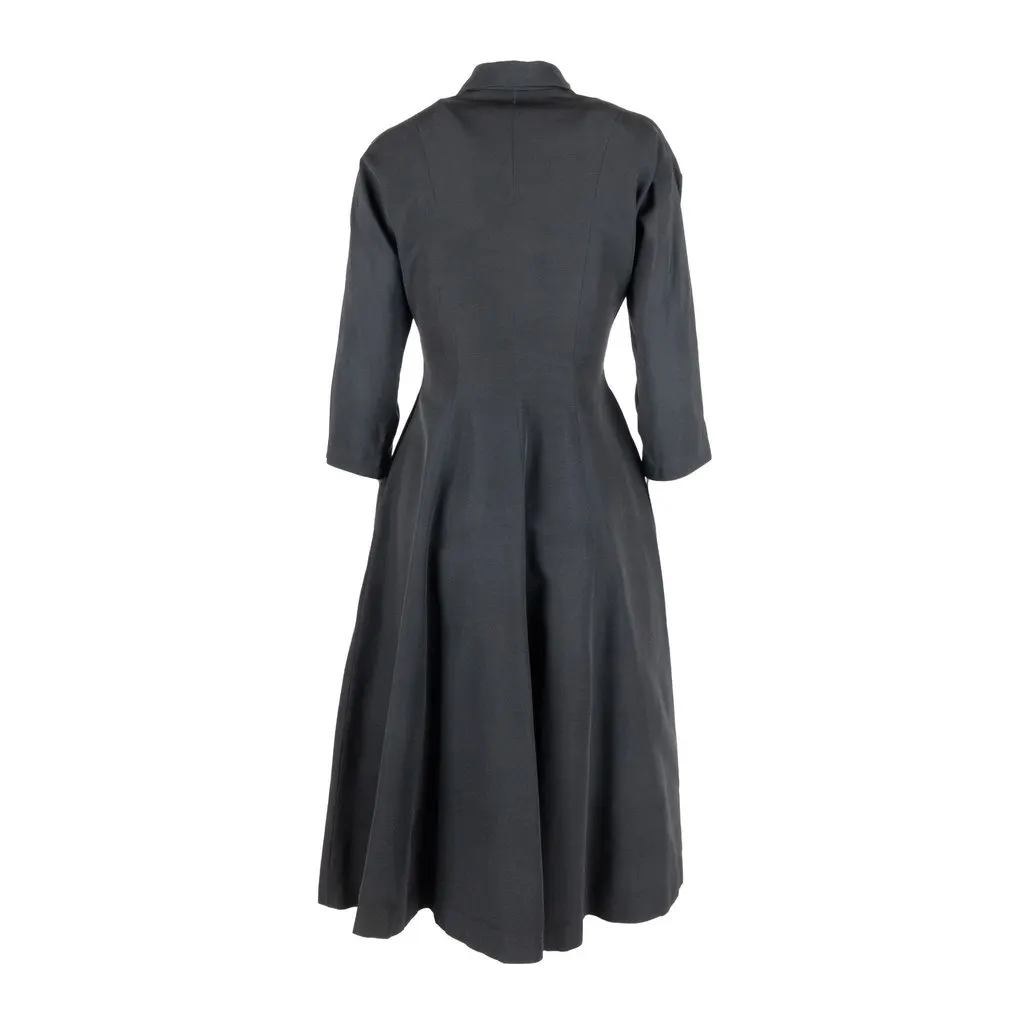 Unsigned Dress Coat - '90s Red Good - Back View