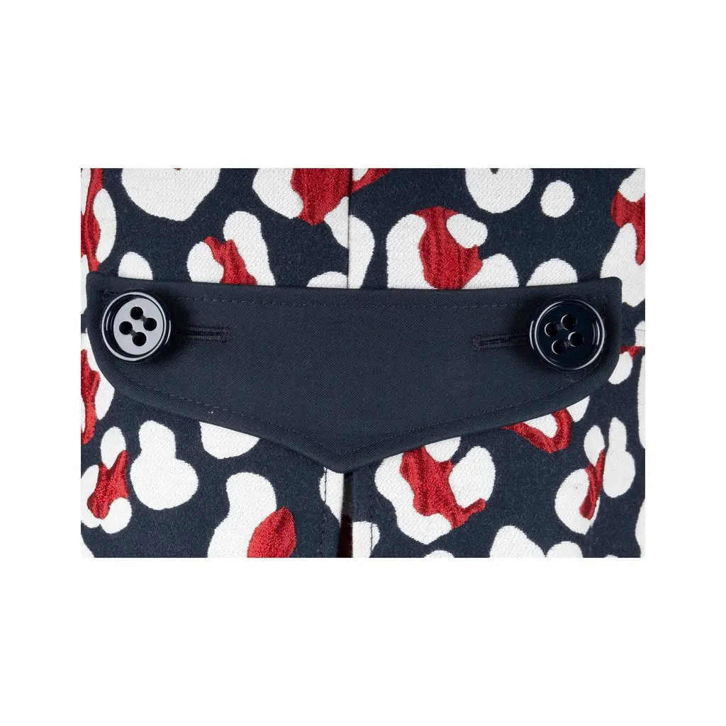 Valentino Printed Coat - '10s Red Cotton Good - Box View