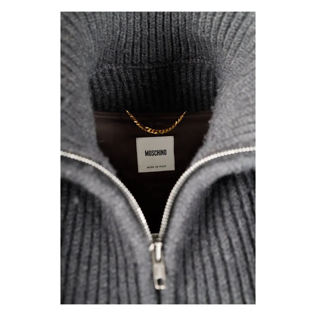 Moschino Jacket with Zippered Sweater Vest - '10s Red Wool Good - Box View