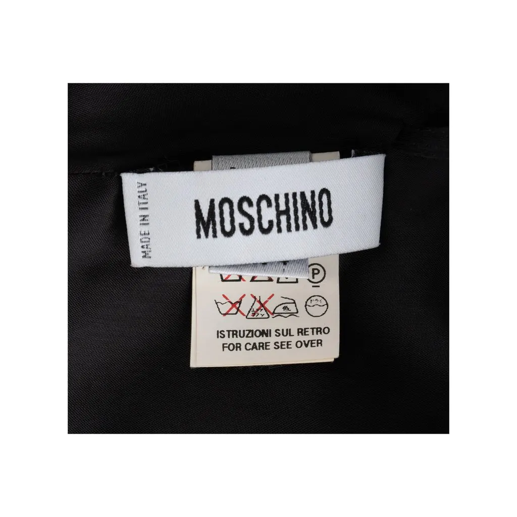 Moschino Silk Dress with Back Pleats - '10s MultiColor Silk Good - Box View